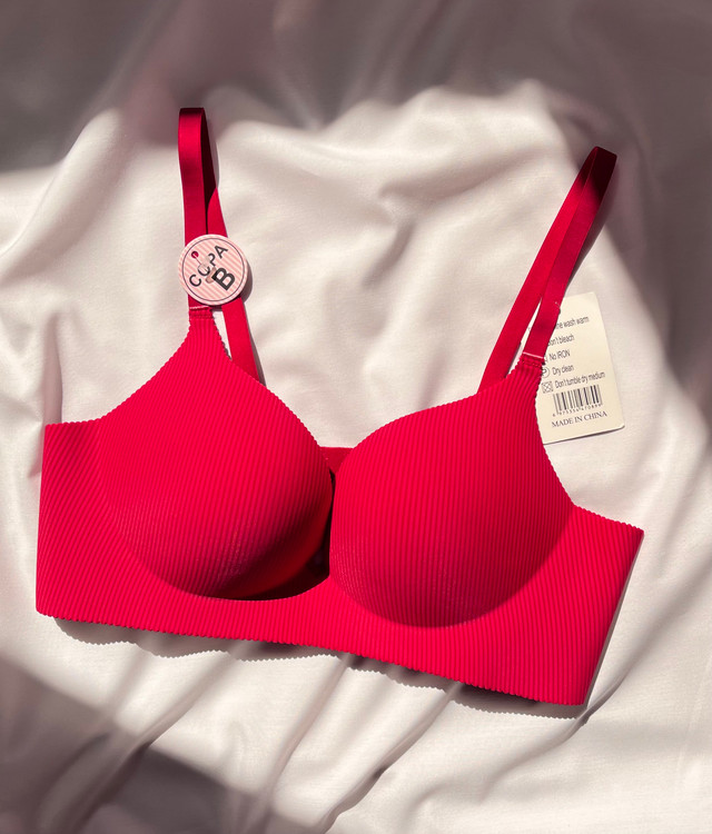 سوتین قرمز و مشکی