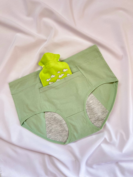 شورت نخ پنبه رنگ تیره