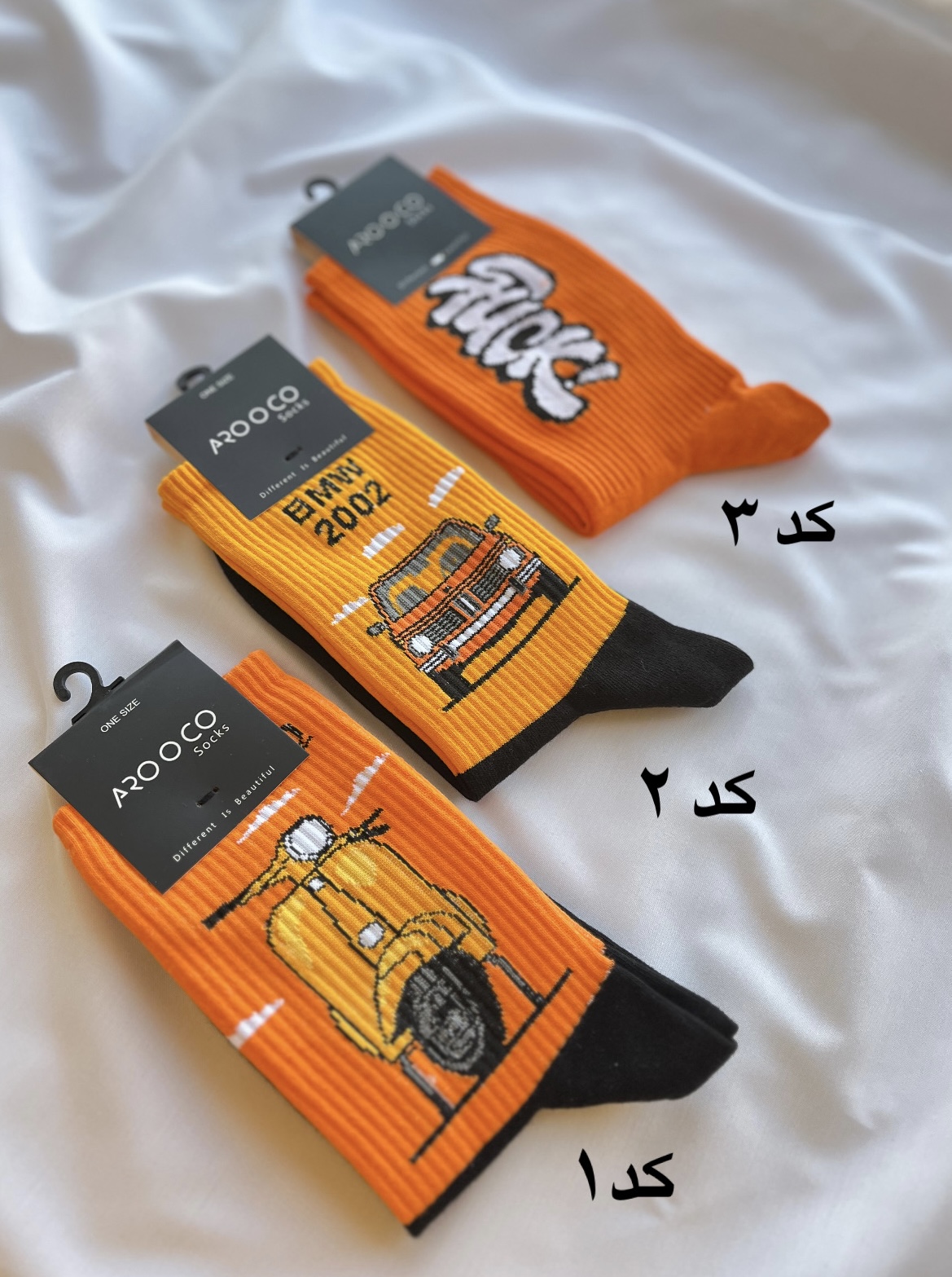 جوراب فانتزی ساق بلند