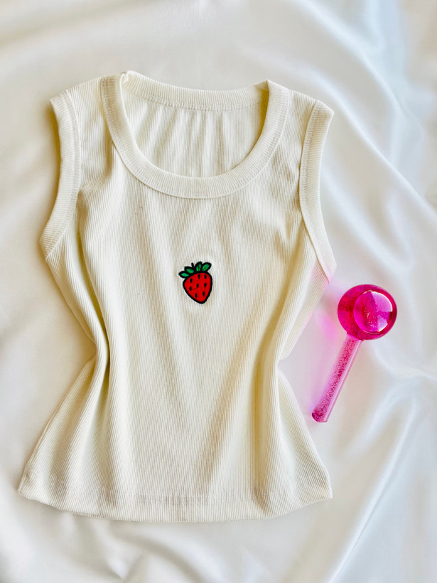 تاپ شورتک توت فرنگی 🍓